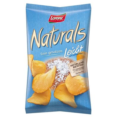 Lorenz Natural leicht fein gesalzene Chips in Schale geröstet 80g