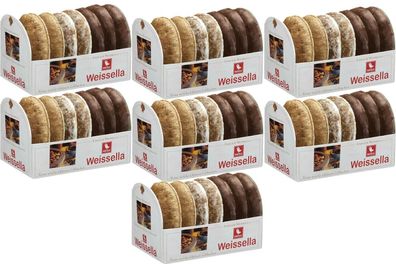 WEISS 7x 200g Weissella Oblaten Lebkuchen 2 fach 1,4 Kg