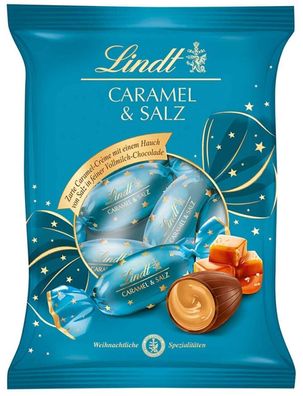 Lindt Caramel & Salz Pralinen Schokolade Karamell - Weihnachten - 101 Gramm