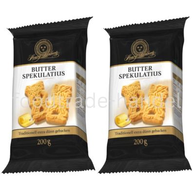 Lambertz Butter Spekulatius - Weihnachten Gebäck - ( 2x 200g )