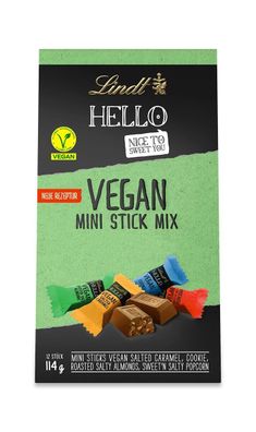 Lindt HELLO Vegan Mini-Stick Mix, 114g