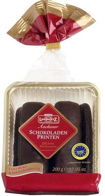 Lambertz Aachener Schokoladen Printen, 200g Beutel