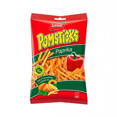 Lorenz Pomsticks Paprika Kartoffelsticks knusprik würzig 100g