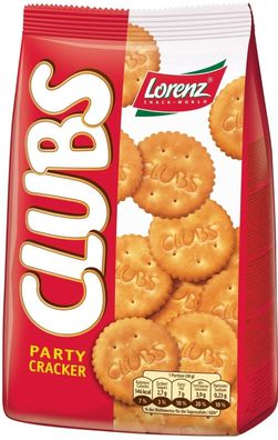 Lorenz Clubs Party Cracker - Gesalzen Knabbergebäck - 200 Gramm
