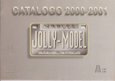 Jolly Model Catalog 2000 - 2001, Modellautos 1:43 / 1:87