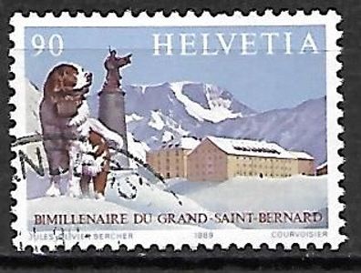 Schweiz gestempelt Michel-Nummer 1389