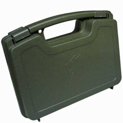 MFH Pistolenkoffer Kunststoff klein oliv mit Schaumstoffpolsterung