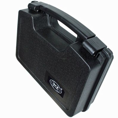 MFH Pistolenkoffer Kunststoff klein schwarz mit Schaumstoffpolsterung