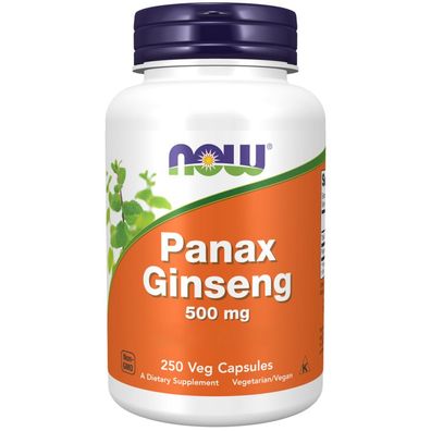 Now Foods, Panax Ginseng Extract, 250 Veg. Kapseln