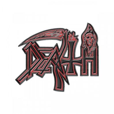 Death Human Logo Pin Anstecker-Metal-Sammlung-Pin NEU & Official!