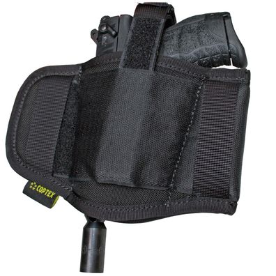 COPTEX Pistolenholster schwarz für Links- und Rechtshänder 20x13 cm