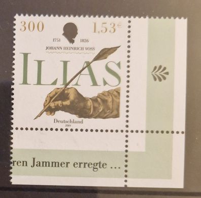 BRD - MiNr. 2170 - 250. Geburtstag von Johann Heinrich Voß