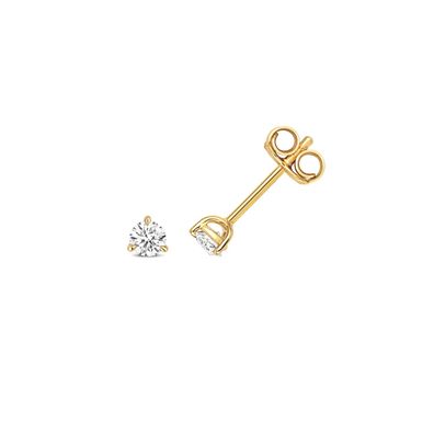 18 Karat (750) Gold Diamant Paar Ohrstecker Brillant-Schliff 0.25 Karat H - SI2