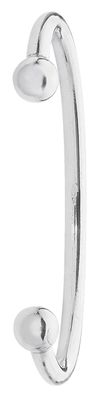 Modischer 925 Sterling Silber Baby - Torque Armreif - 4.2cm, 8 Gramm
