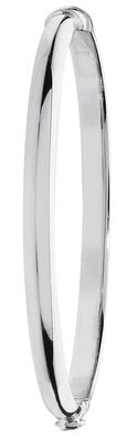 Moderner 925 Sterling Silber Jungen - Klappbar Armreif - 5.6cm, 5 Gramm