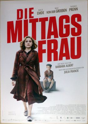 Die Mittagsfrau - Original Kinoplakat A0 - Mala Emde Max von der Groeben - Filmposter