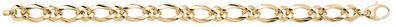 Modernes 9 ct/ Karat Gelb Gold Damen - Armband - 19.1cm, 6 Gramm