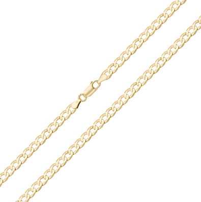 Stylisches 9 Karat (375) Gold Damen - Armband - 18cm * 5mm