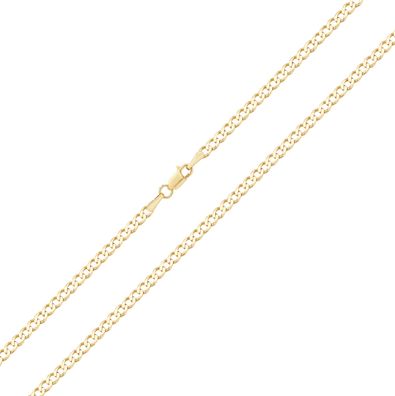 Wunderschönes 9 ct/ Karat Gelb Gold Damen - Armband - 17.5cm