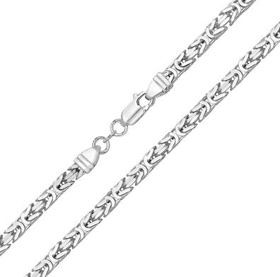 925 Sterling Silber Herren - Byzantinisch Armband - 20.3cm, 27 Gramm