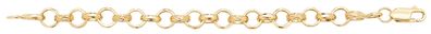 Edles 9 ct/ Karat Gelb Gold Baby - Armband - 16.3cm, 9 Gramm