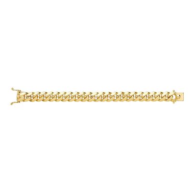 Modernes 9 ct/ Karat Gelb Gold Damen - Armband - 20.3cm, 99 Gramm