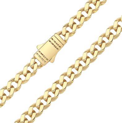 9 ct/ Karat Gelb Gold Herren - Armband - 20.3cm, 15 Gramm