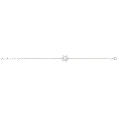 Edles 925 Sterling Silber Damen - Armband - 20.3cm