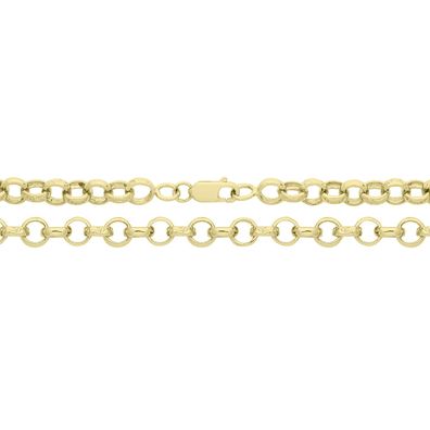 Edles 9 ct/ Karat Gelb Gold Damen - Link Armband - 17.8cm, 11 Gramm