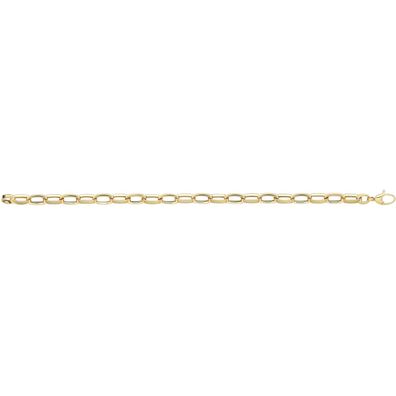 Elegantes 9 ct/ Karat Gelb Gold Damen - Link Armband - 20.3cm, 5 Gramm