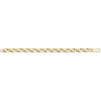 Edles 9 ct/ Karat Gelb Gold Damen - Armband - 21.6cm, 9 Gramm