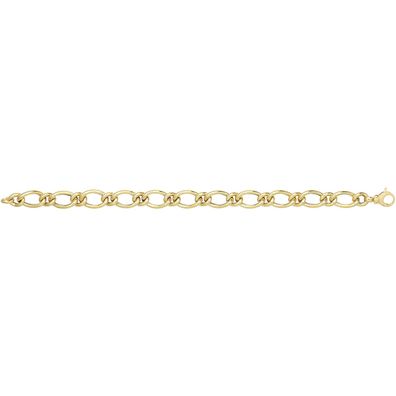 Edles 9 ct/ Karat Gelb Gold Damen - Link Armband - 20.3cm, 6 Gramm