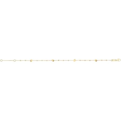 Chices 9 ct/ Karat Gelb Gold Damen - Link Armband - 19.1cm