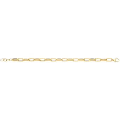 Wunderschönes 9 ct/ Karat Gelb Gold Damen - Armband - 21.6cm, 7 Gramm