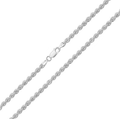 Wunderschön 925 Sterling Silber Damen - Seil Kette - 45.7, 50.8, 55.9, 61, 76.2cm