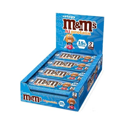 Mars Protein MandMs Crispy High Protein Bar (12x52g) Milk Chocolate
