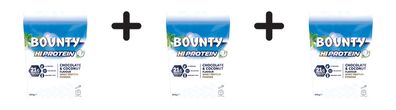 3 x Mars Protein Bounty Protein Powder (455g) Coconut