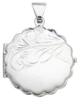 Klassisches 925 Sterling Silber Damen - Medaillon