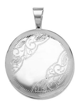 Wunderschönes 925 Sterling Silber Damen - Medaillon