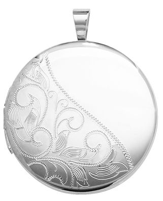 Elegantes 925 Sterling Silber Damen - Medaillon