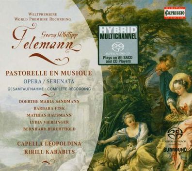 Georg Philipp Telemann (1681-1767): Pastorelle en Musique (Opera Serenata) - Capricc
