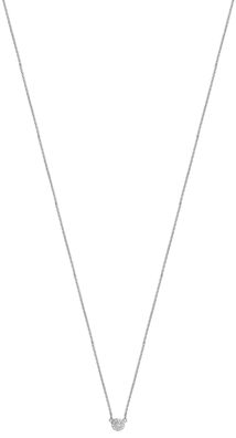 Klassische 18 ct/ Karat Weißgold Diamant Halskette Brillant-Schliff HI - SI - 42.5cm