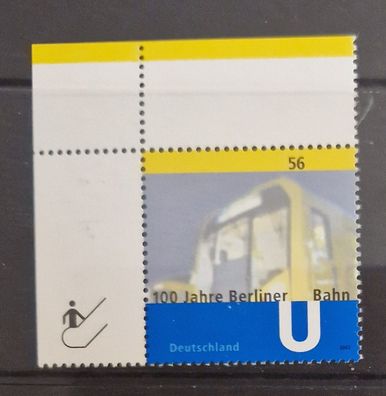 BRD - MiNr. 2242 - 100 Jahre Berliner U-Bahn