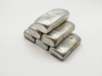 Alu-Guss-Legierung AlSi10Mg in 100g Barren 100g-1kg perfekt für Aluminium Guss