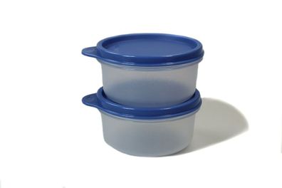 Tupperware Kühlschrank Julchen 200 ml blau (2) Dose Box Behälter