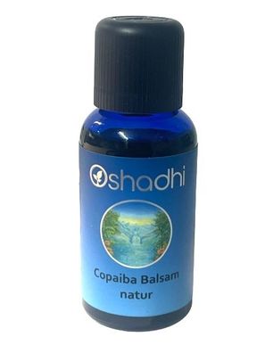 Oshadhi Copaiba Balsam natur 100% naturreine Qualität 30ml
