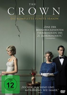Crown, The - Season 5 (DVD) 4Disc Min: 530/ DD5.1/ WS - Sony Pictures - (DVD ...