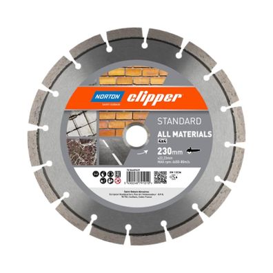 Norton Clipper Diamanttrennscheibe Beton/ Asphalt ALL Materials 350x25,4/20 mm