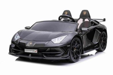 Elektroauto für Kinder, Lamborghini Aventador, 2 Sitzer, Kinderfahrzeug 2x45Watt