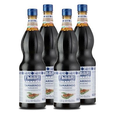 Food-United FABBRI Mixybar Tamarindensirup 4x1L Tamarindo-Fruchtsirup-Getränkesirup